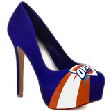 HERSTAR™ Women's Oklahoma City Thunder Microsuede Pumps