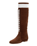 HERSTAR™ Women's  Pigskin Football Flat Boots