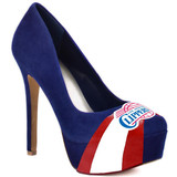 HERSTAR™ Women's Los Angeles Clippers Microsuede Pumps