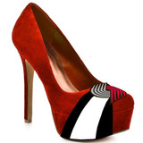 HERSTAR™ Women's Portland Trailblazers High Heel Microsuede Pumps