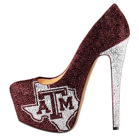 2014-15 Limited Edition Texas A&M Crystal Pumps